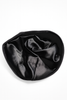 Vortenea Satin-Linen Skull Cap with Embroidered Cross